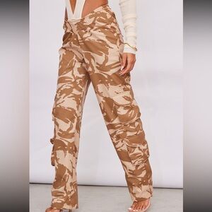 PLT V Waist Camo Cargo Pant